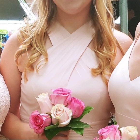 David’s Bridal - Petal Bridesmaid’s Dress - Picture 2 of 9